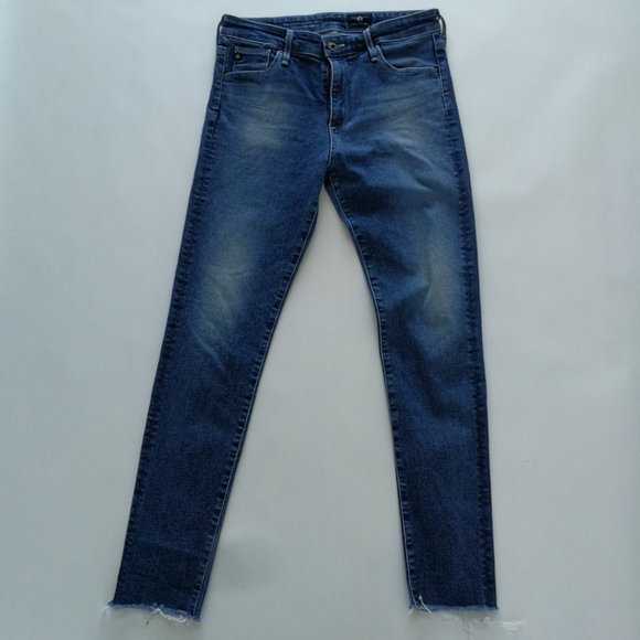 Ag Adriano Goldschmied FARRAH SKINNY ANKLE Jeans 27 - Picture 1 of 9